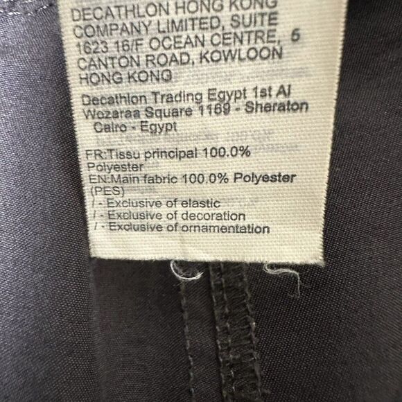 Quechua Decathlon Shorts Men XS 29x8 Grey Chino Flat Front Mid Rise Casual Adult - Picture 3 of 9